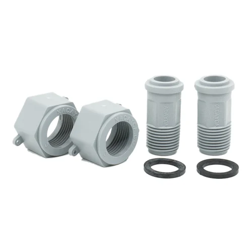Kit Niple Conductor 1/2" x 1 3/4" de Polipropileno