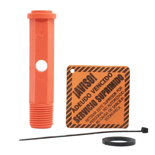 Kit Niple Supresor de 1/2" x 3 1/2"