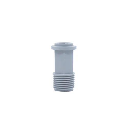 Niple conductor 1/2" x 1 3/4" gris Polipropileno
