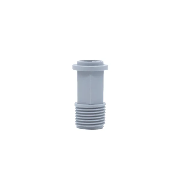 Niple conductor 1/2" x 1 3/4" gris Polipropileno